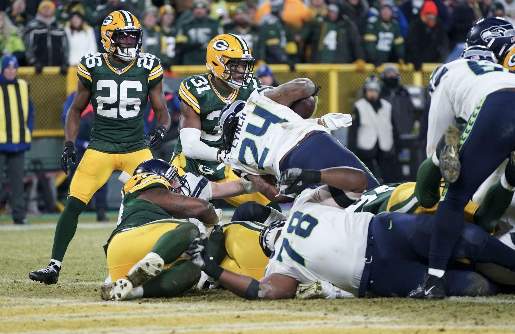 Packers 28, Seahawks 23
